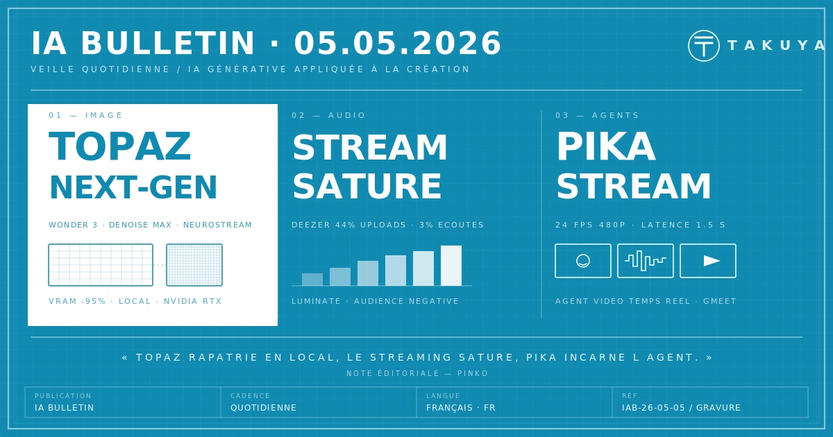 Blueprint IA Bulletin — 5 mai 2026