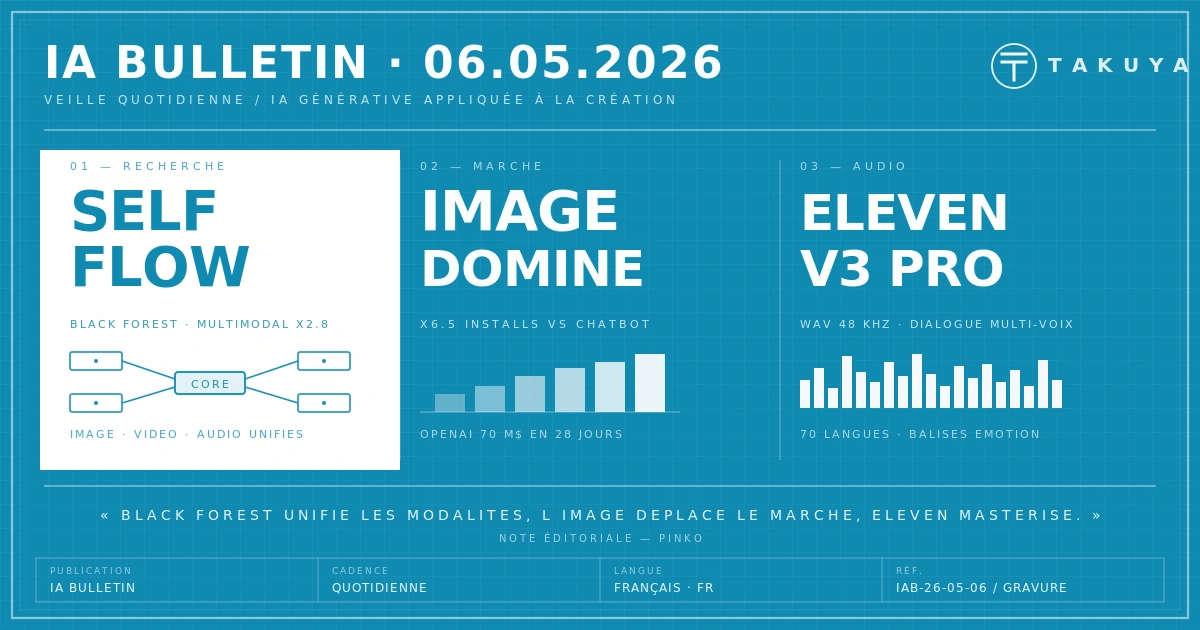 Blueprint IA Bulletin — 6 mai 2026