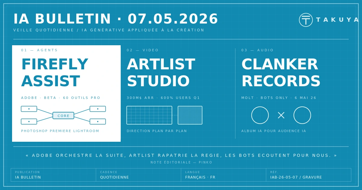 Blueprint IA Bulletin — 7 mai 2026