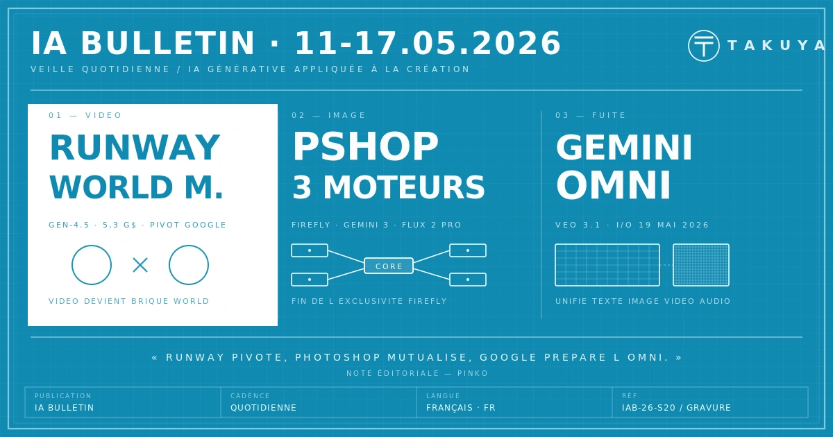Blueprint IA Bulletin â archive 11 â 17 mai 2026