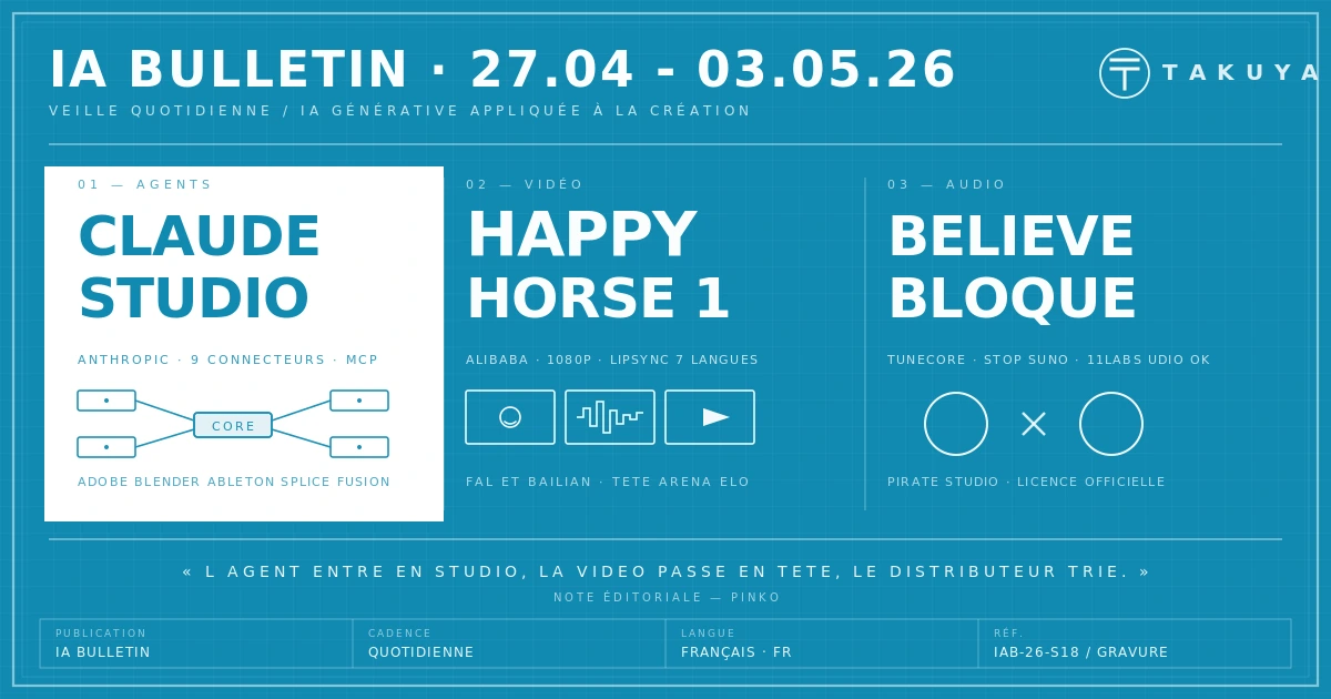 Blueprint IA Bulletin — archive 27 avril – 3 mai 2026