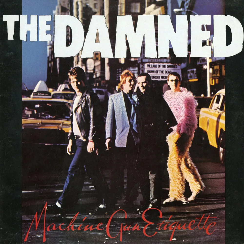Machine Gun Etiquette — Barney Bubbles pour The Damned, 1979